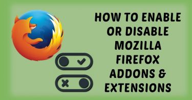 Firefox-Disable-Addons-Update-Check